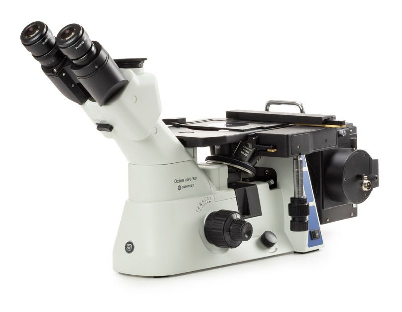 Oxion Inverso material sciences OX.2153-PLM with LWD plan 5x/10x/20x objectives and LWD plan apochromatic 100x objective