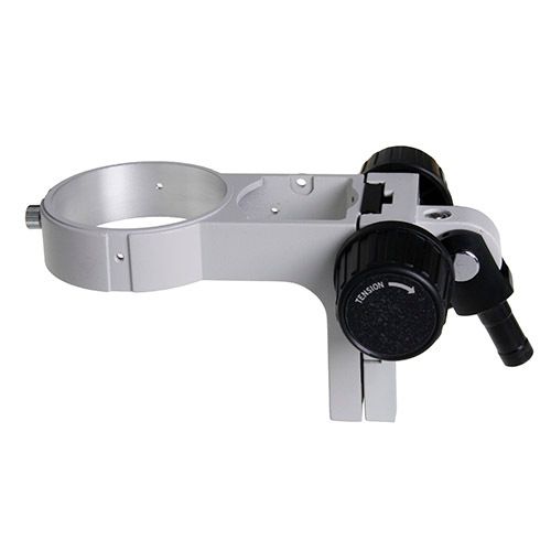 Head holder 76 mm for DZ series and black swivel arm tripod 65.980