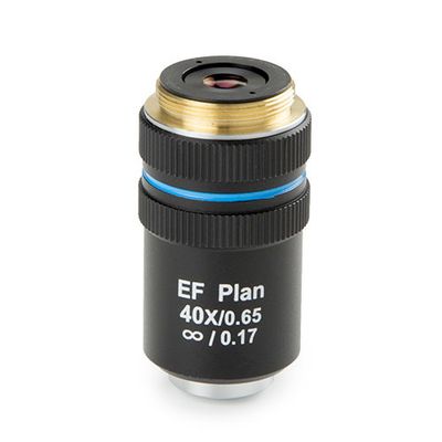Stufenlos korrigiertes Semiplan-SMP-S40x/0,45-IOS-Objektiv. Arbeitsabstand 0,64 mm