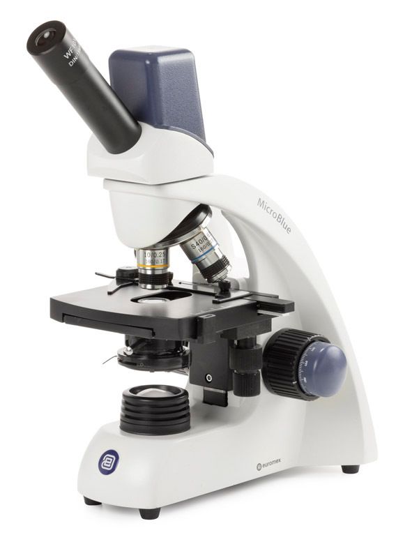 MicroBlue MB.1055-5 digitale Con sensore da 5 MP e obiettivi 4/10/S40x