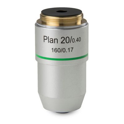 Planen Sie ein 20x/0,40-Objektiv ein
