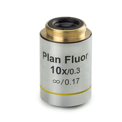 Plan semi-apochromatisches Fluarex PLF 10x/0,30 unendlich korrigiertes IOS-Objektiv