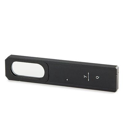 Cuña de cuarzo en portaobjetos para iluminación transmitida de modelos iScope para polarización
