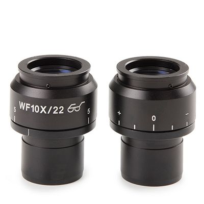 Par de oculares HWF 10x/22 mm