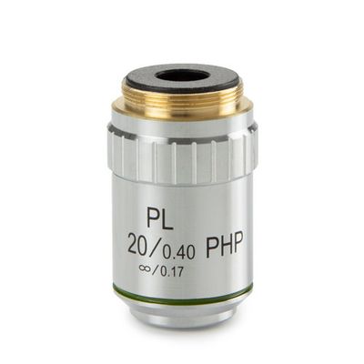 Plan phase PLPHi 20x/0.40 objectif IOS corrigé à l&#39;infini. Distance de travail 8,80 mm