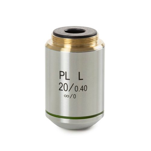 Plan PLMi 20x/0.40 infinity corrected IOS objective. Working distance 8.8 mm