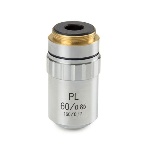 Plan PL S60x/0.85 objective. Working distance 0.25 mm