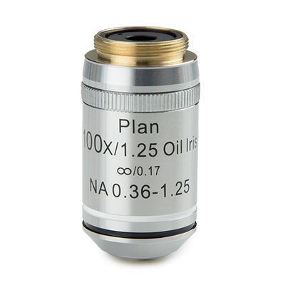 Plan PLi S100x/1,25 IOS unendlich korrigiertes Objektiv mit integrierter Irisblende