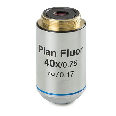 Plan semi-apochromatisches Fluarex PLF S40x/0,75 unendlich korrigiertes IOS-Objektiv