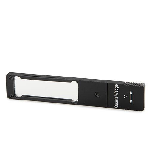 Quartz wedge in slide for incident lighting of iScope models for polarization