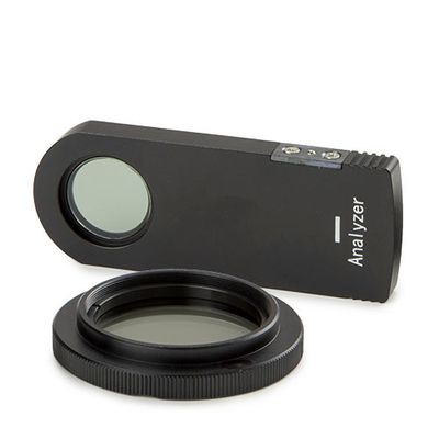 Polarizer/analyzer set for lamp housing and revolver