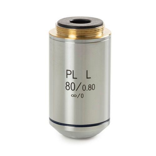 Planen Sie ein PLMi S80x/0,80 unendlich korrigiertes IOS-Objektiv. Arbeitsabstand 1,25 mm