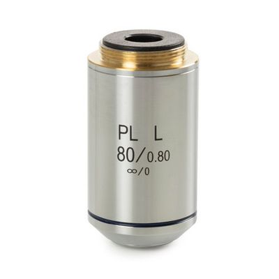 Plan PLMi S80x/0.80 infinity corrected IOS lens. Working distance 1.25 mm