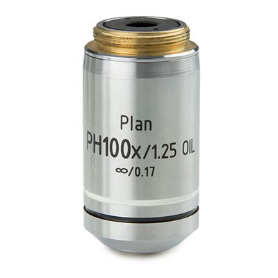 Planen Sie ein PLPHi S100x/1,25 Phasenkontrast-IOS-Objektiv mit Unendlichkeitskorrektur