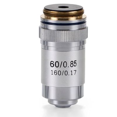 Objectif achromatique 60x/0,85 DIN. Parafocale 45 mm