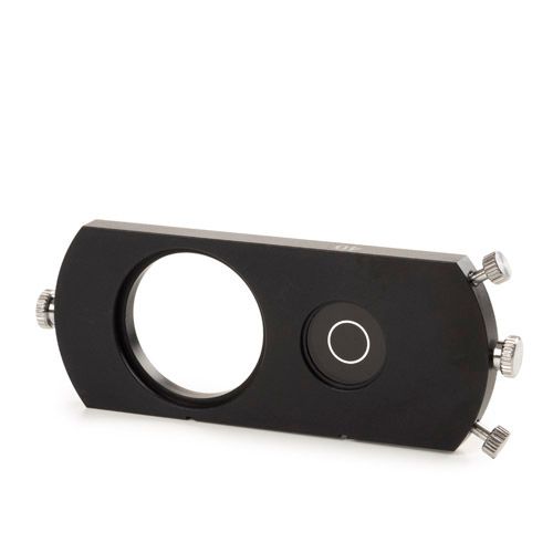 Carriage with phase contrast rings for S40 phase contrast lenses for iScope