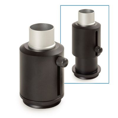 Standardtubus mit 23,2 mm für den Photoport mit 31 mm Durchmesser der aufrechten Oxion-Mikroskope (Revision 2) und für alle inversen Oxion Inverso-Mikroskope