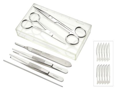 Set di preparazione per Koi da 9 pezzi in scatola di plastica