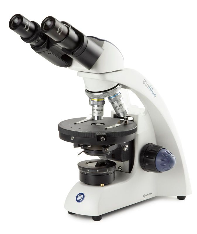 BioBlue BB.4261-P-HLED Bioculaire avec objectifs 4x/10x/S40x, polarisation, sans table croisée