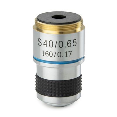 Achromatisches S40x/0,65-Objektiv. Parafokal 35 mm