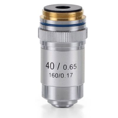 Obiettivo acromatico 40x/0,65 DIN. Parafocale 45 mm