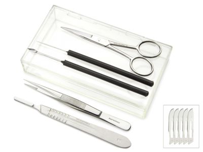 Set de préparation 6 pièces dans une boîte en plastique