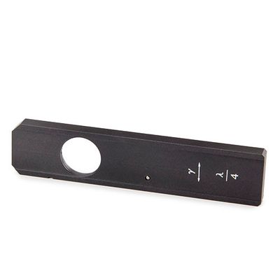 ?/4 delay filter in sled for transmitted illumination of iScope models for polarization