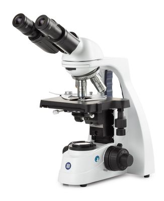 bScope BS.1153-PLi/4N for bright field. Triocular with HWF 10x/20 mm eyepieces and Quadruple revolver Plan IOS 4/10/S40/S100x
