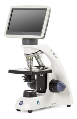 BioBlue BB.4200-LCD digitale con obiettivi 4x/10x/S40x, senza tavola a croce