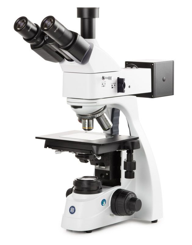 bScope BS.1053-PLMi with PLMi 5x/10x/20x/50x IOS objectives for material sciences (metallurgical)