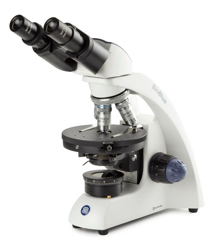 BioBlue BB.4263-P-HLED Biocular with 4x/10x/S40x/S60x objectives, polarization, without cross table