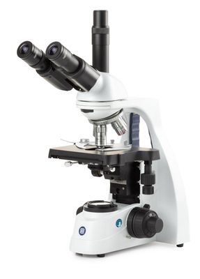 bScope BS.1153-EPL for bright field. Triocular with HWF 10x/20 mm eyepieces and quadruple revolver E-plan 4/10/S40S100x