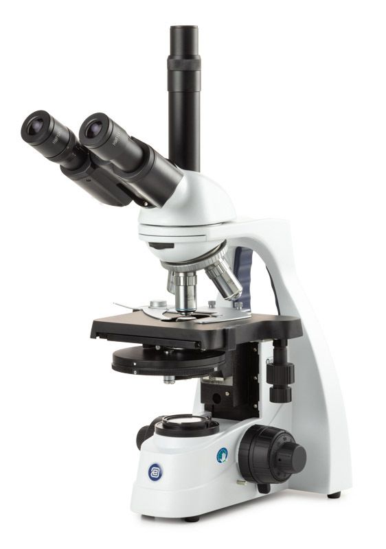 bScope BS.1153-PLPHi für Phasenkontrast. Triokular mit HWF 10x/20 mm Okularen und Fünffachrevolver E-Plan Phase IOS 10/20/S40 S100x