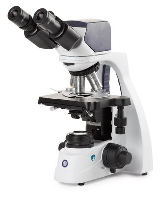 bScope BS.1157-EPLi digital. Biocular con oculares HWF 10x/20 mm y revólver quíntuple E-plan IOS 4/10/S40/S100x