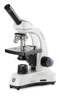 EcoBlue EC.1001-P-HLED-S Monokular mit 4x/10x/S40x Objektiven, Polarisation, ohne Kreuztisch
