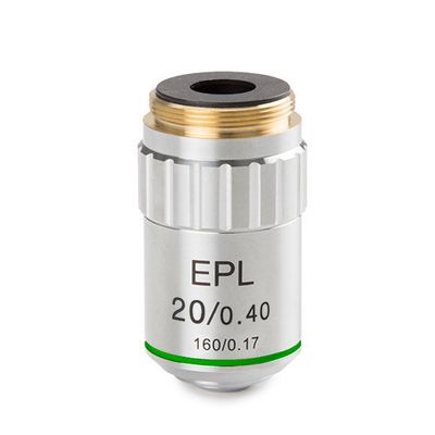 E-Plan EPL 20x/0,40 Objektiv. Arbeitsabstand 1,85 mm