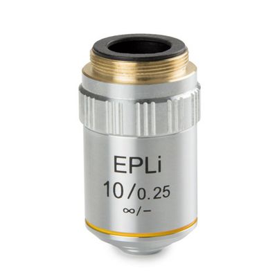 E-plan EPLi 10x/0,25 unendlich korrigiertes IOS-Objektiv. Arbeitsabstand 5,95 mm