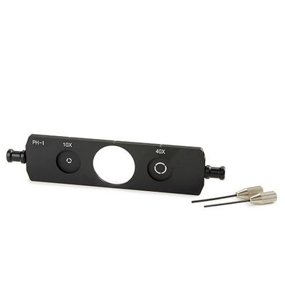 Phasenkontrastschlitten mit Phaseneinstellung für Planphasenobjektive PLPH 10x und S40x