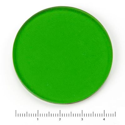 Filtro verde 45 mm per alloggiamento lampada