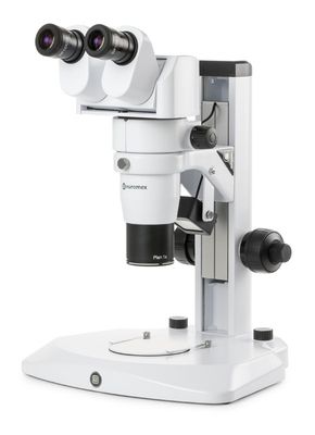 Serie DZ DZ.1600 Microscopio estereoscópico con cabezal binocular ergonómico basculante de 0 a 35° y aumentos de 8 a 50x