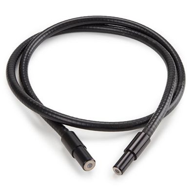 Guida luminosa flessibile a braccio singolo, lunga 100 cm, diametro 4 mm