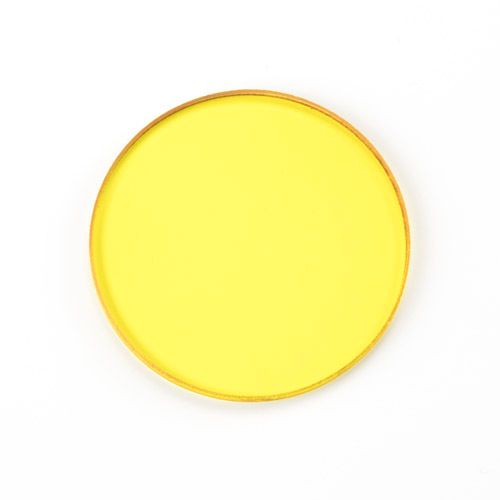 Yellow filter Ø 32 mm diameter