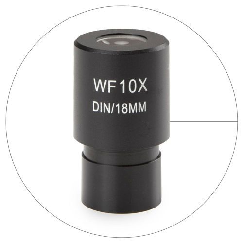 Wide angle WF 10x/18 mm with pointing needle