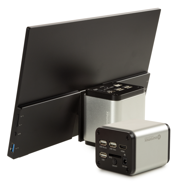 HD-Pro HDMI-Kamera VC.3039-HDS mit SONY CMOS EXMOR 8 MP Sensor, mit Monitor