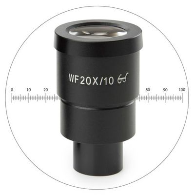 Oculare HWF 20x/10 mm con micrometro