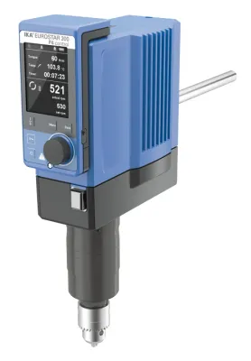 Agitatore EUROSTAR 200 P4 control per 100 litri di liquido, 134 W