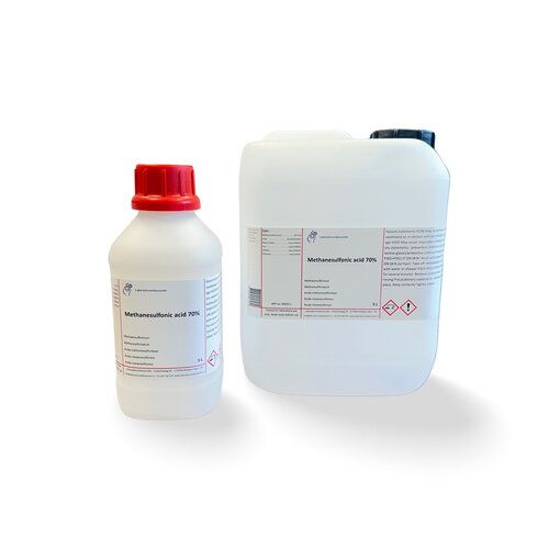 Methanesulfonic acid 70%, 1 L