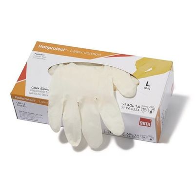 Disposable Latex Glove Blue Size