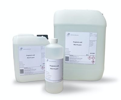 Acide propionique 99,5 +% pur 1 litre