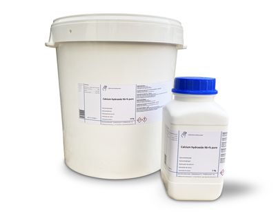 Calcium hydroxide 96 +%, slaked lime, pure 10 Kilogram